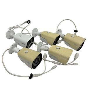 Q-See QCN8026B IP HD Bullet Security Cameras Lot of 5 Untested